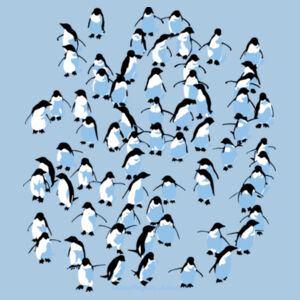 Adelie Penguins Antarctica - Mens Hoodie Design