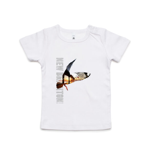 Red-billed gull New Brighton - Kids Wee Tee Thumbnail
