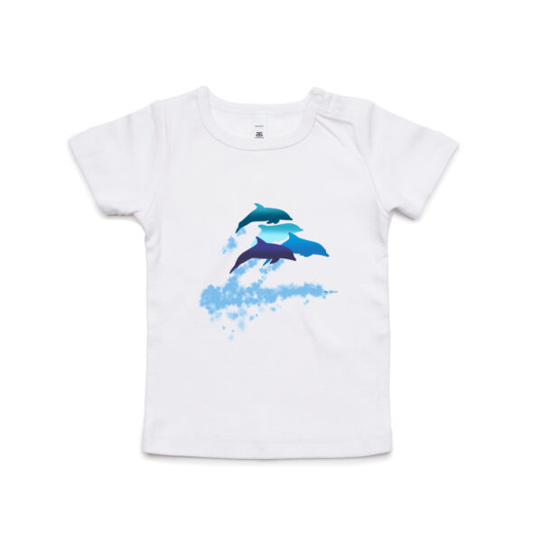 Dolphins New Zealand - Kids Wee Tee Thumbnail