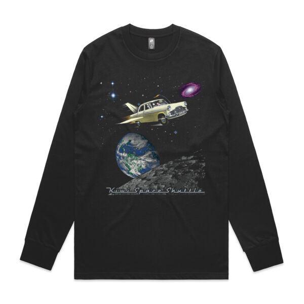  Kiwi Space Shuttle - Mens Classic Long Sleeved Tee Thumbnail