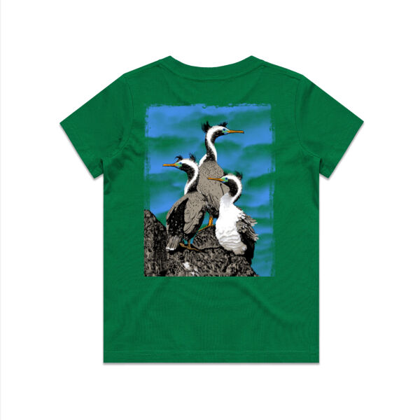 Spotted Shags Banks Peninsula - Kids Youth T shirt Thumbnail
